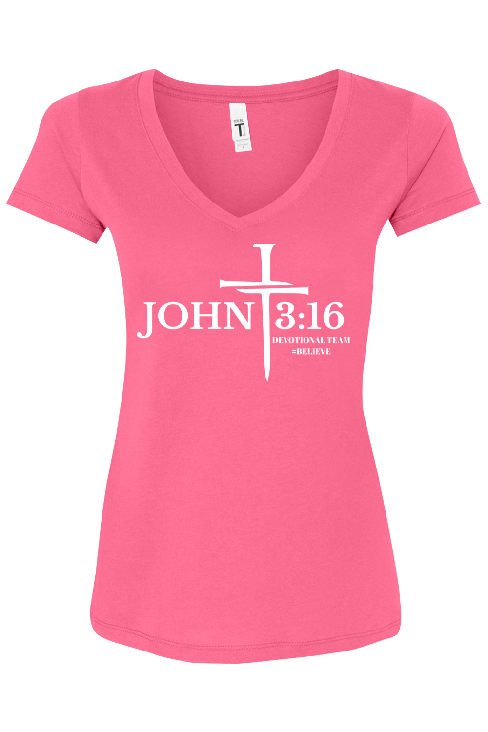 Ladies John 3:16 V-neck