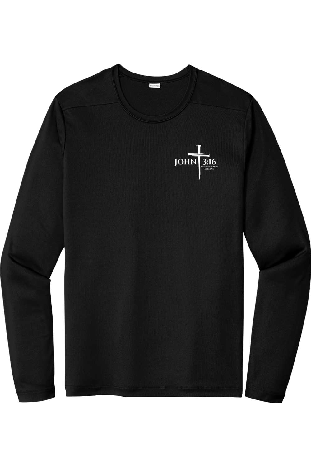 Sport-Tek Posi-UV Pro Long Sleeve Tee Scripture
