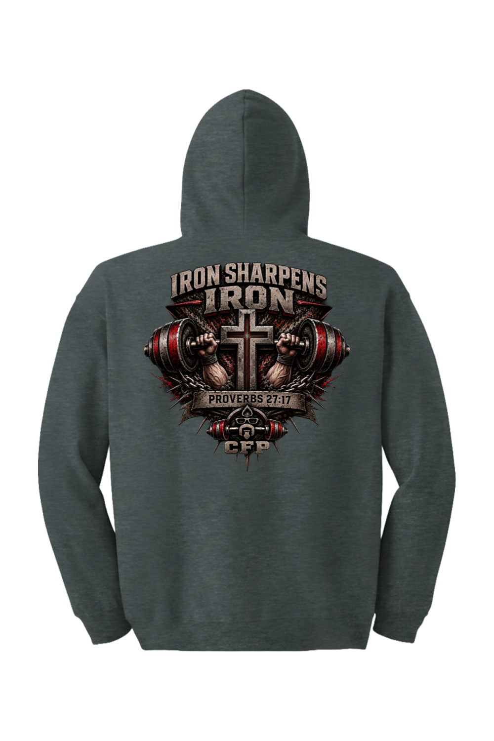 Full-Zip Hooded Iron Sharpens Iron