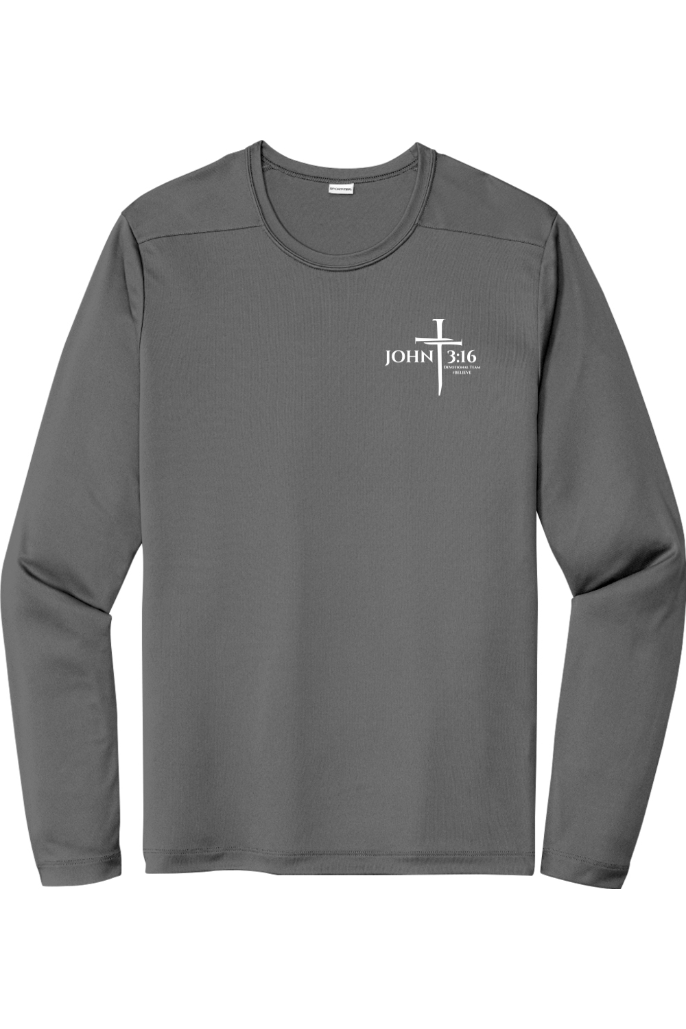 Sport-Tek Posi-UV Pro Long Sleeve Tee Scripture