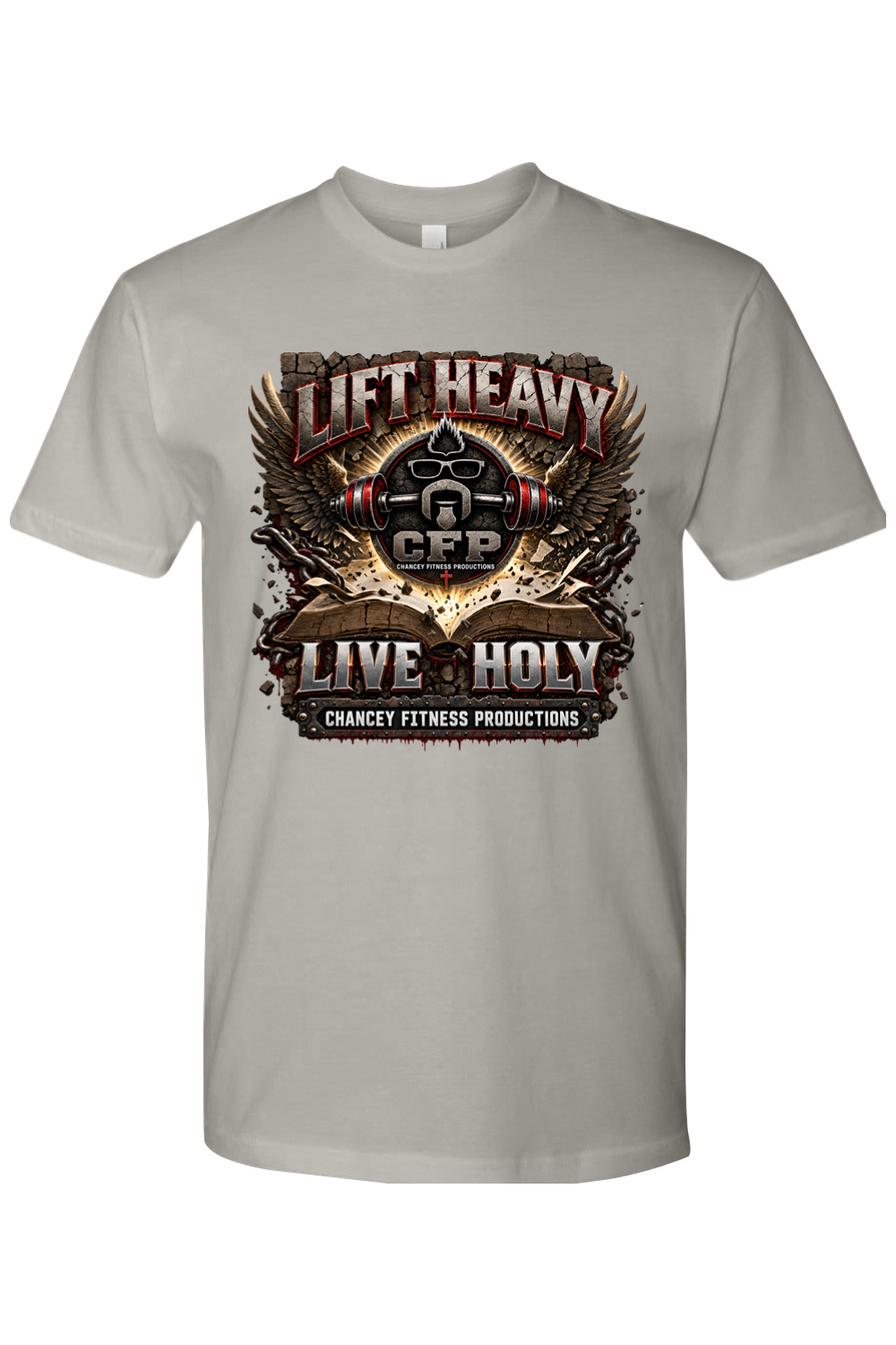 Lift Heavy Live Holy T-shirt