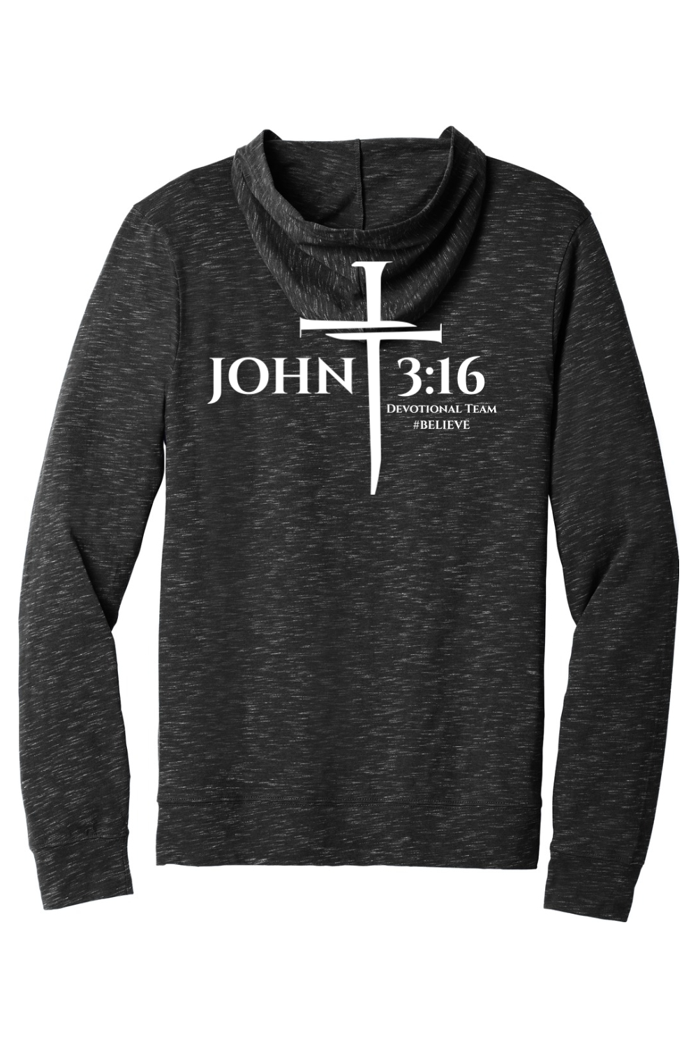 John 3:16 Thin Zip Hoodie