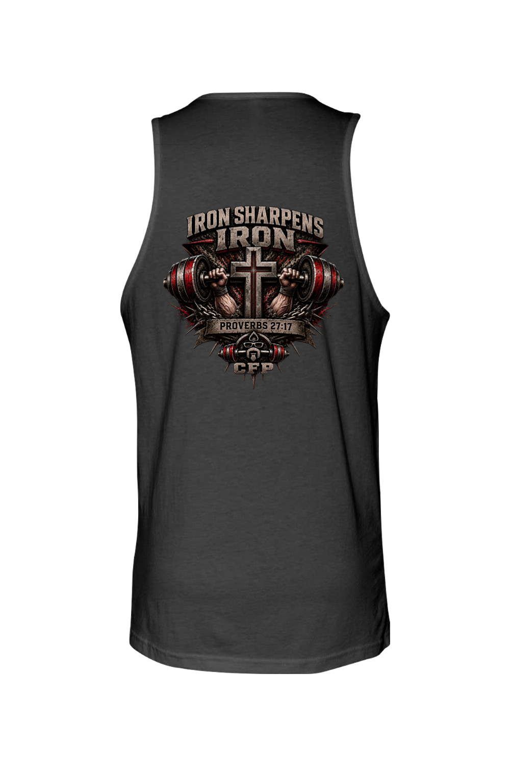 Iron Sharpens Iron Mens Tank