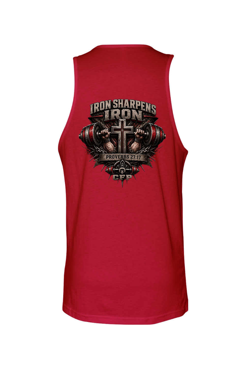 Iron Sharpens Iron Mens Tank