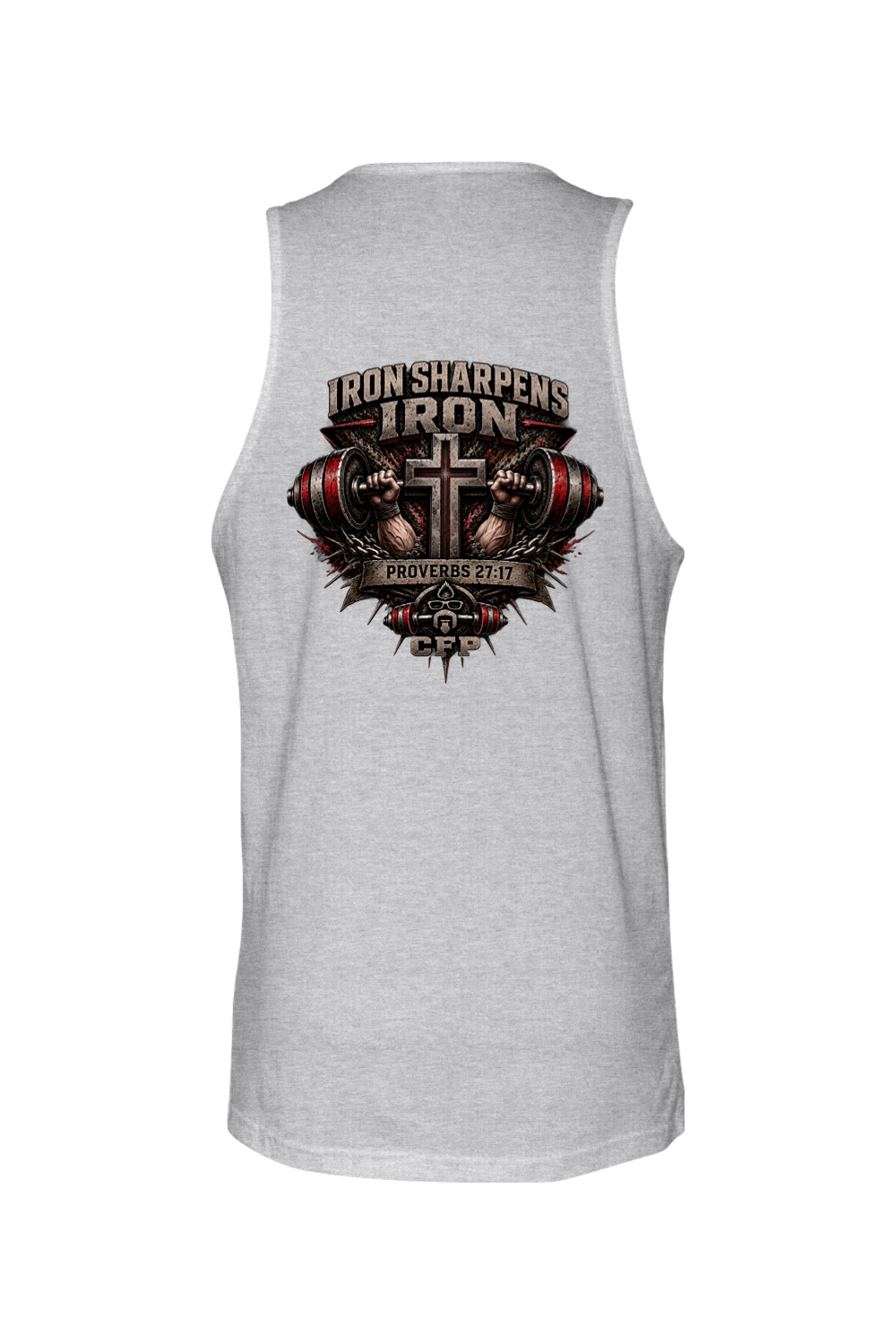 Iron Sharpens Iron Mens Tank