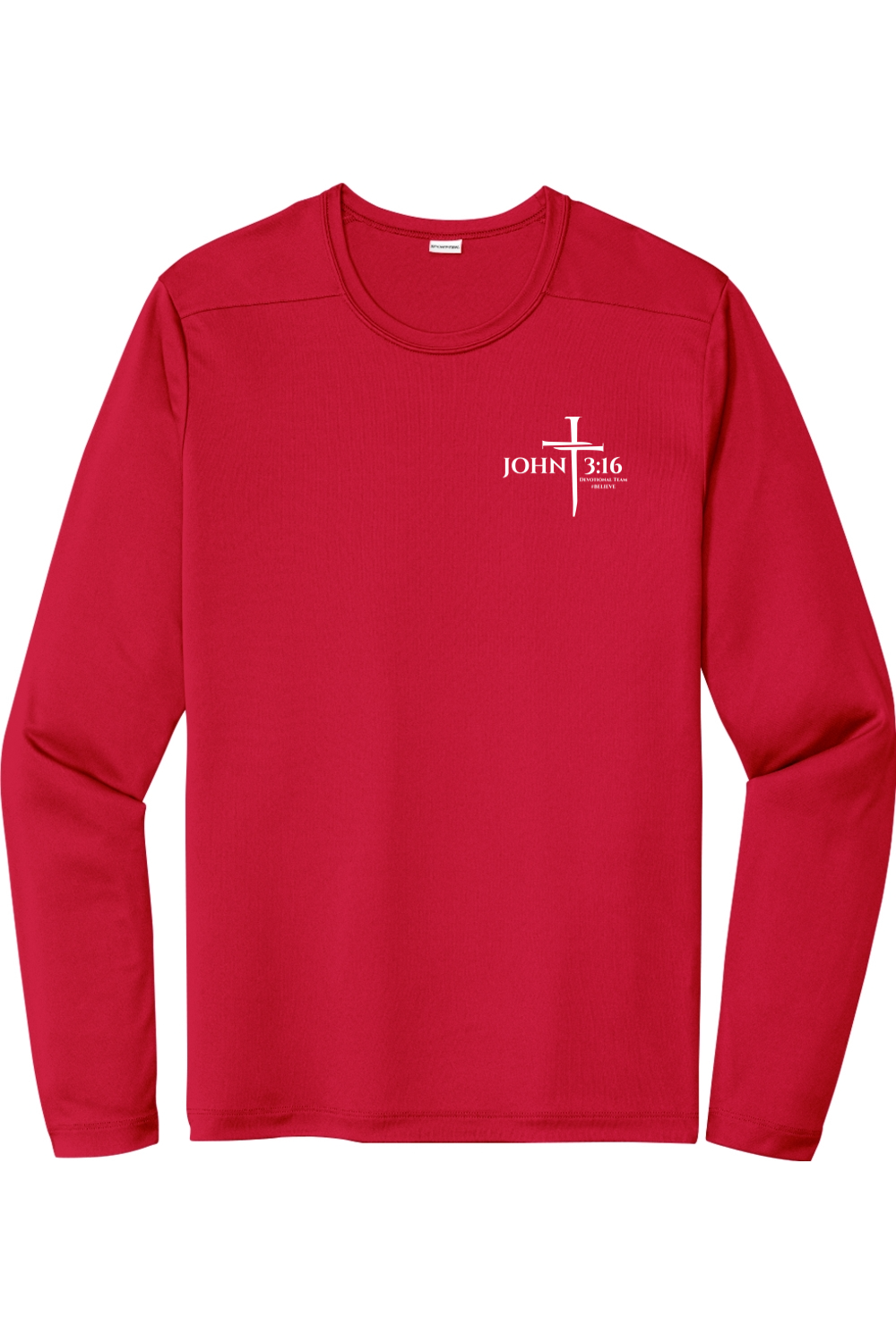 Sport-Tek Posi-UV Pro Long Sleeve Tee Scripture