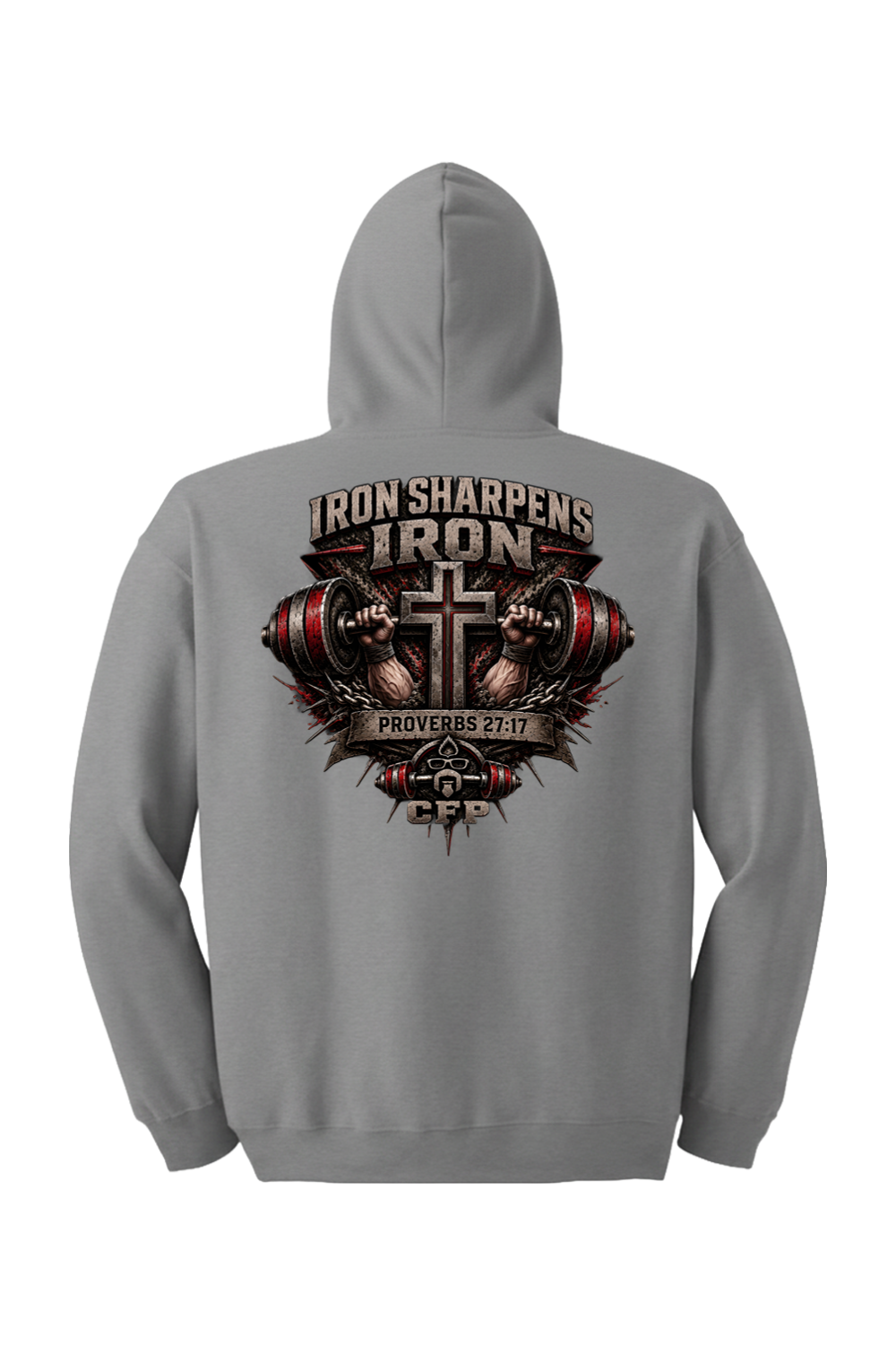 Full-Zip Hooded Iron Sharpens Iron