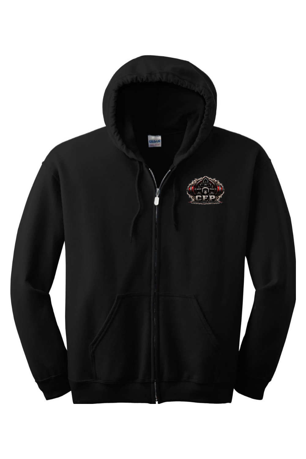 Full-Zip Hood God Built