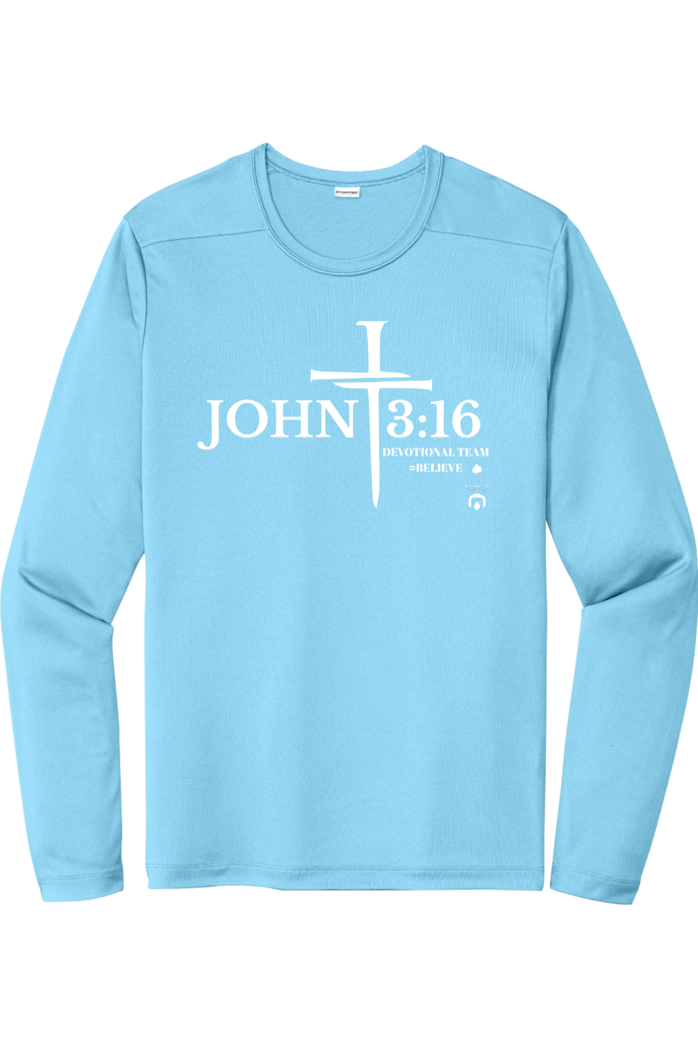 Sport-Tek Posi-UV Pro Long Sleeve Tee John 3:16