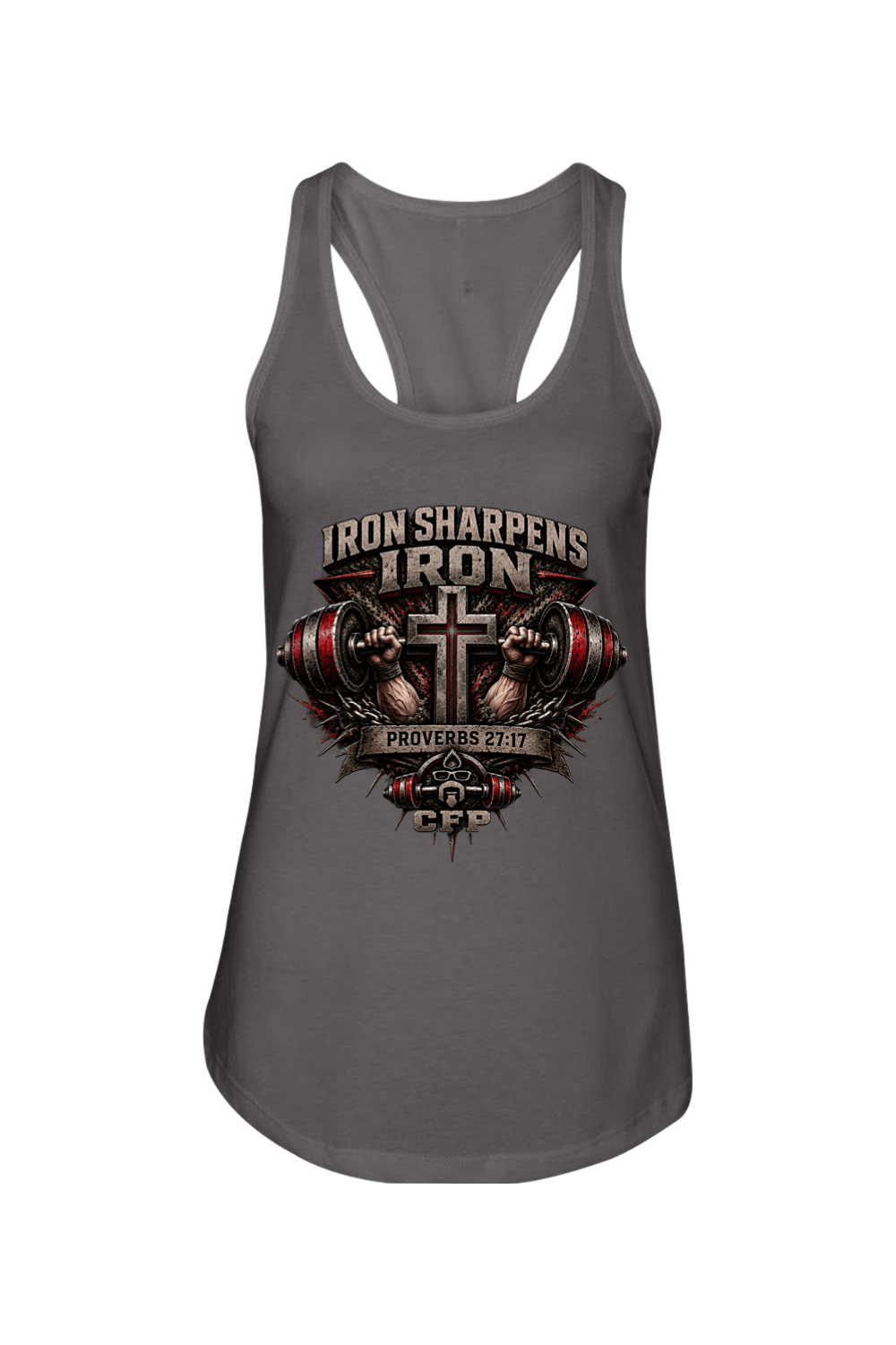 Ladies Iron Sharpens Iron Tank