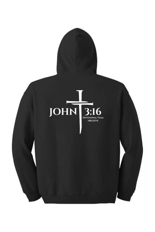 Full-Zip Hooded John 3:16 Sweatshirt