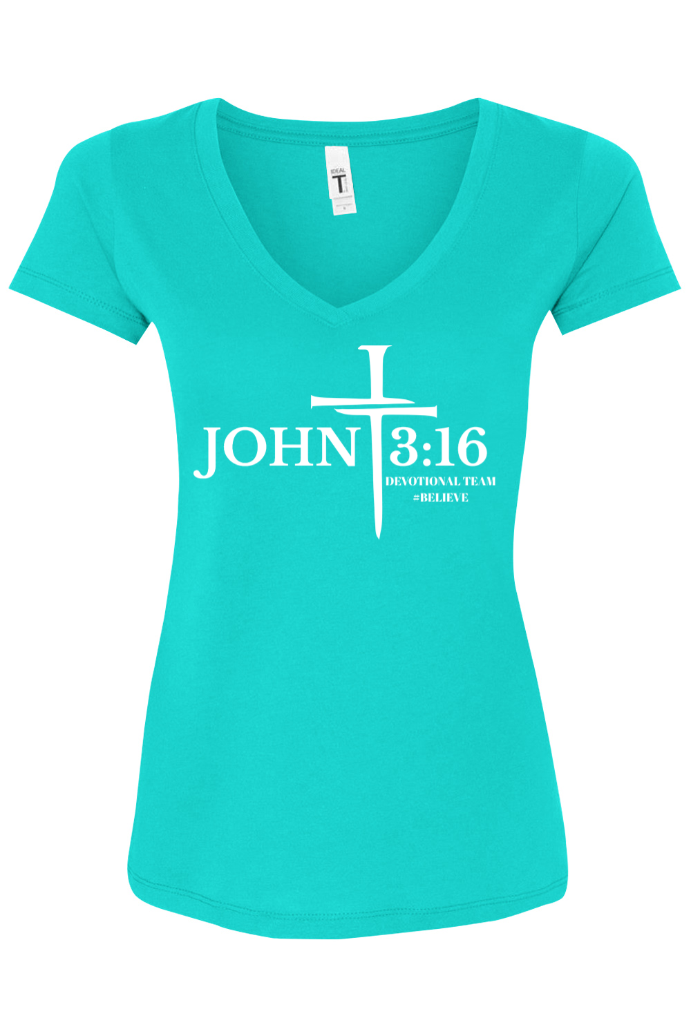 Ladies John 3:16 V-neck