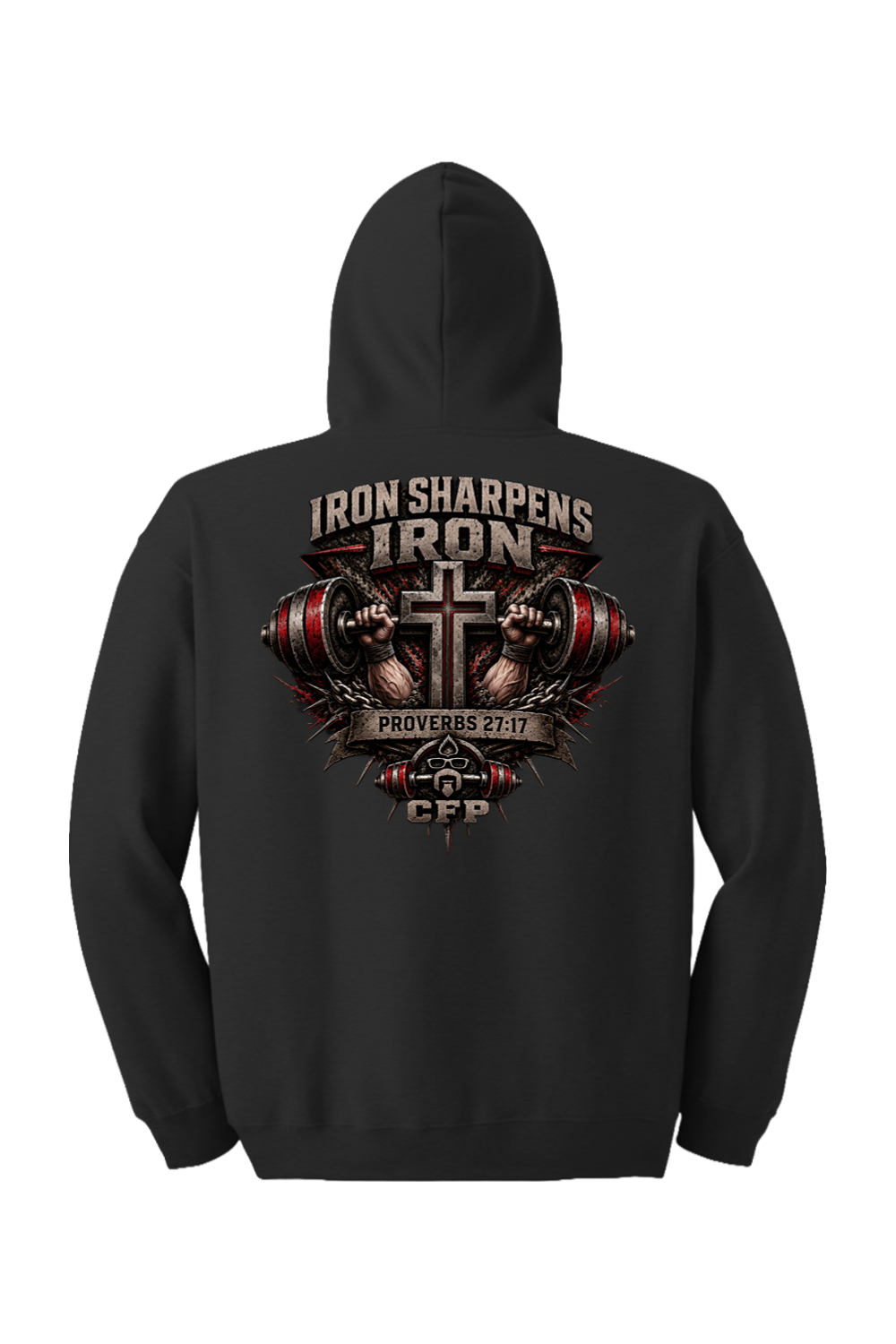 Full-Zip Hooded Iron Sharpens Iron