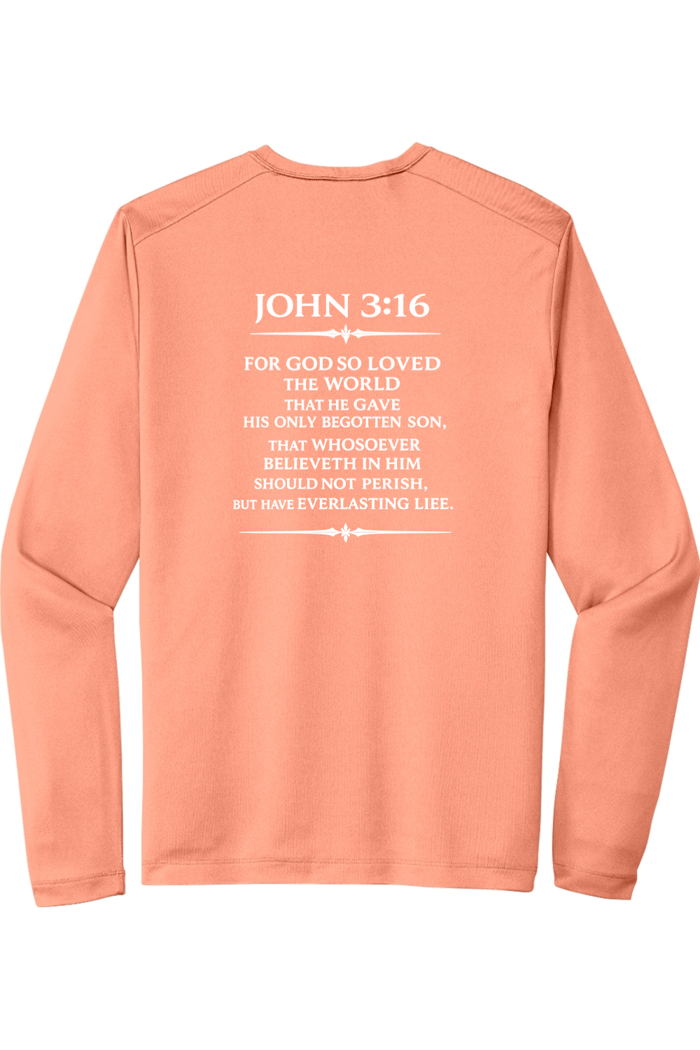 Sport-Tek Posi-UV Pro Long Sleeve Tee Scripture