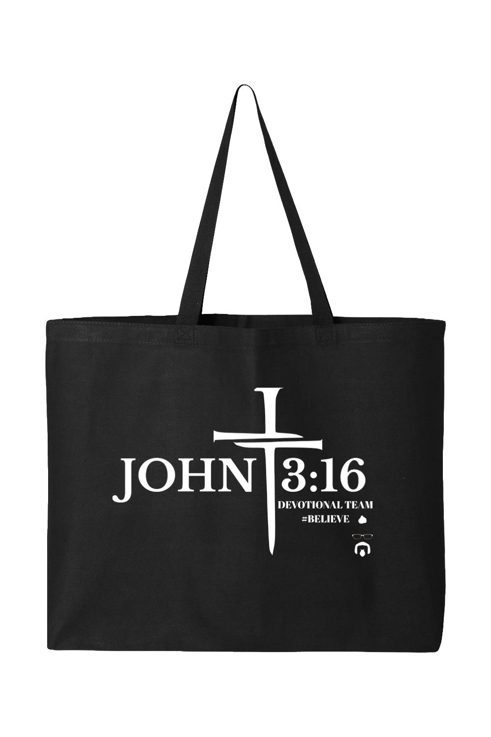 John 3:16 Jumbo Tote