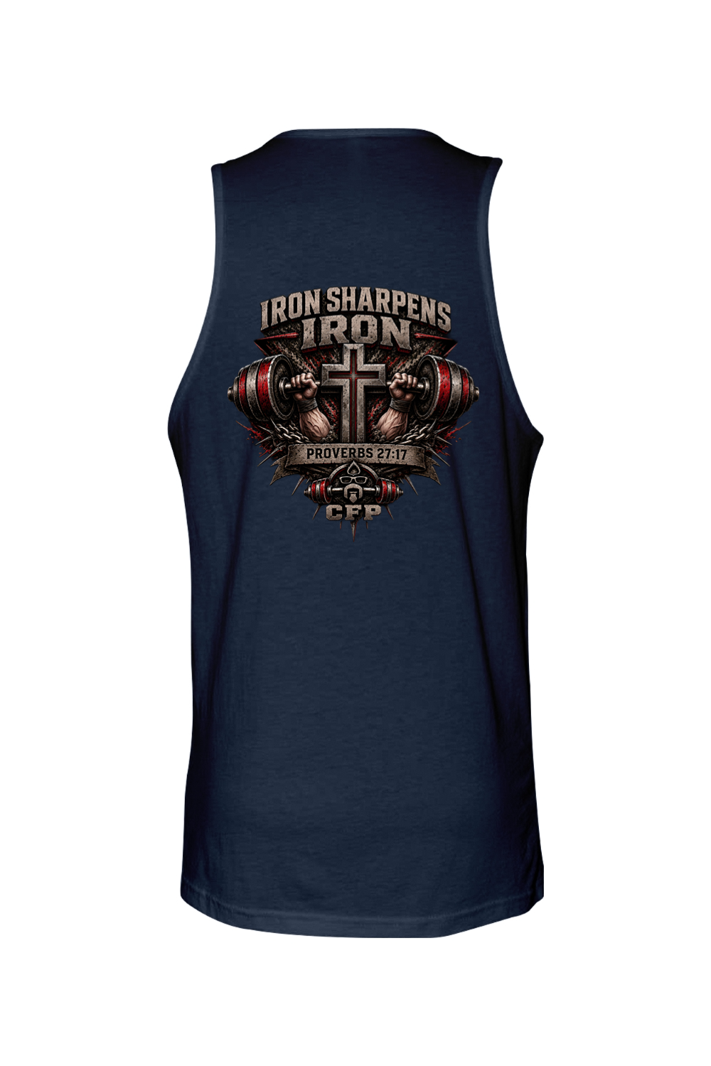 Iron Sharpens Iron Mens Tank