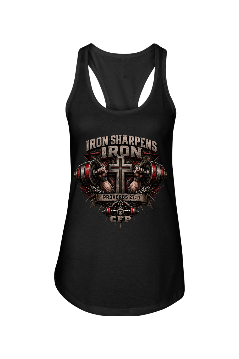 Ladies Iron Sharpens Iron Tank