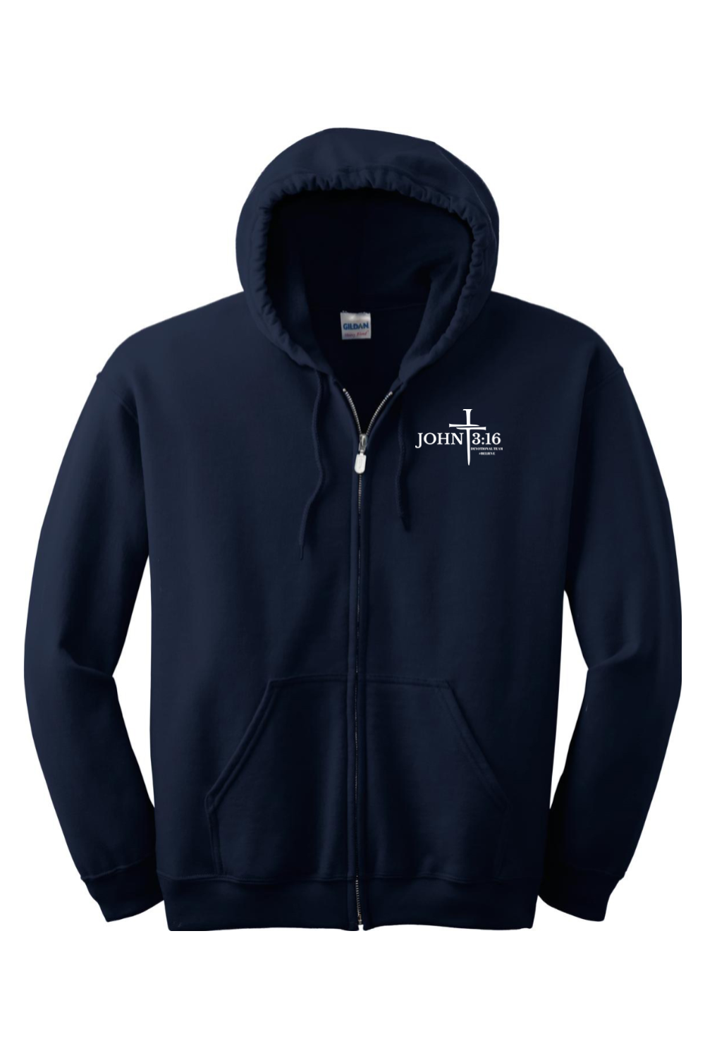 Full-Zip Hooded John 3:16 Sweatshirt