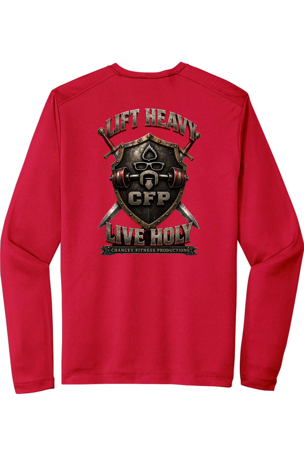 Sport-Tek Posi-UV Pro Long Sleeve Tee Lift Heavy