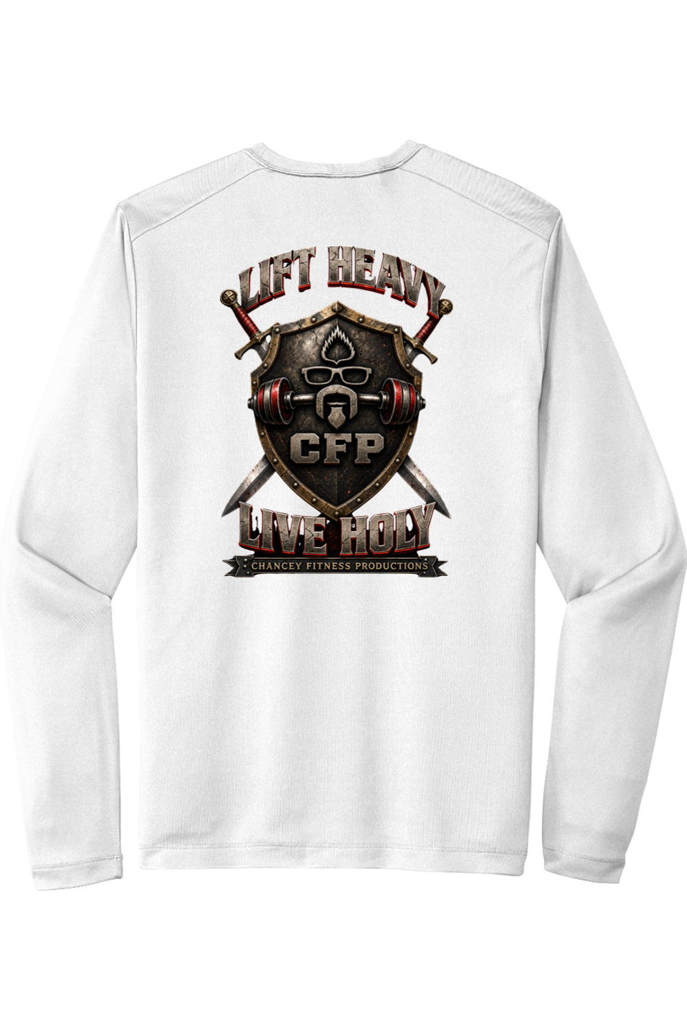 Sport-Tek Posi-UV Pro Long Sleeve Tee Lift Heavy
