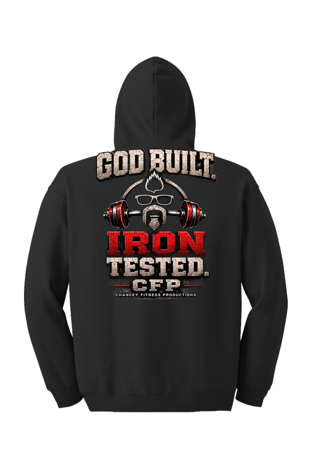 Full-Zip Hood God Built