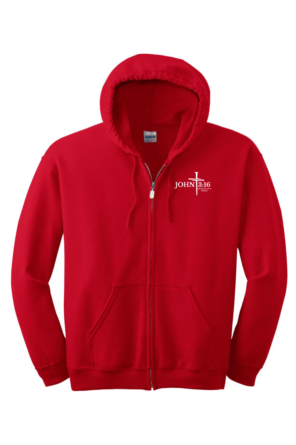 Full-Zip Hooded John 3:16 Sweatshirt
