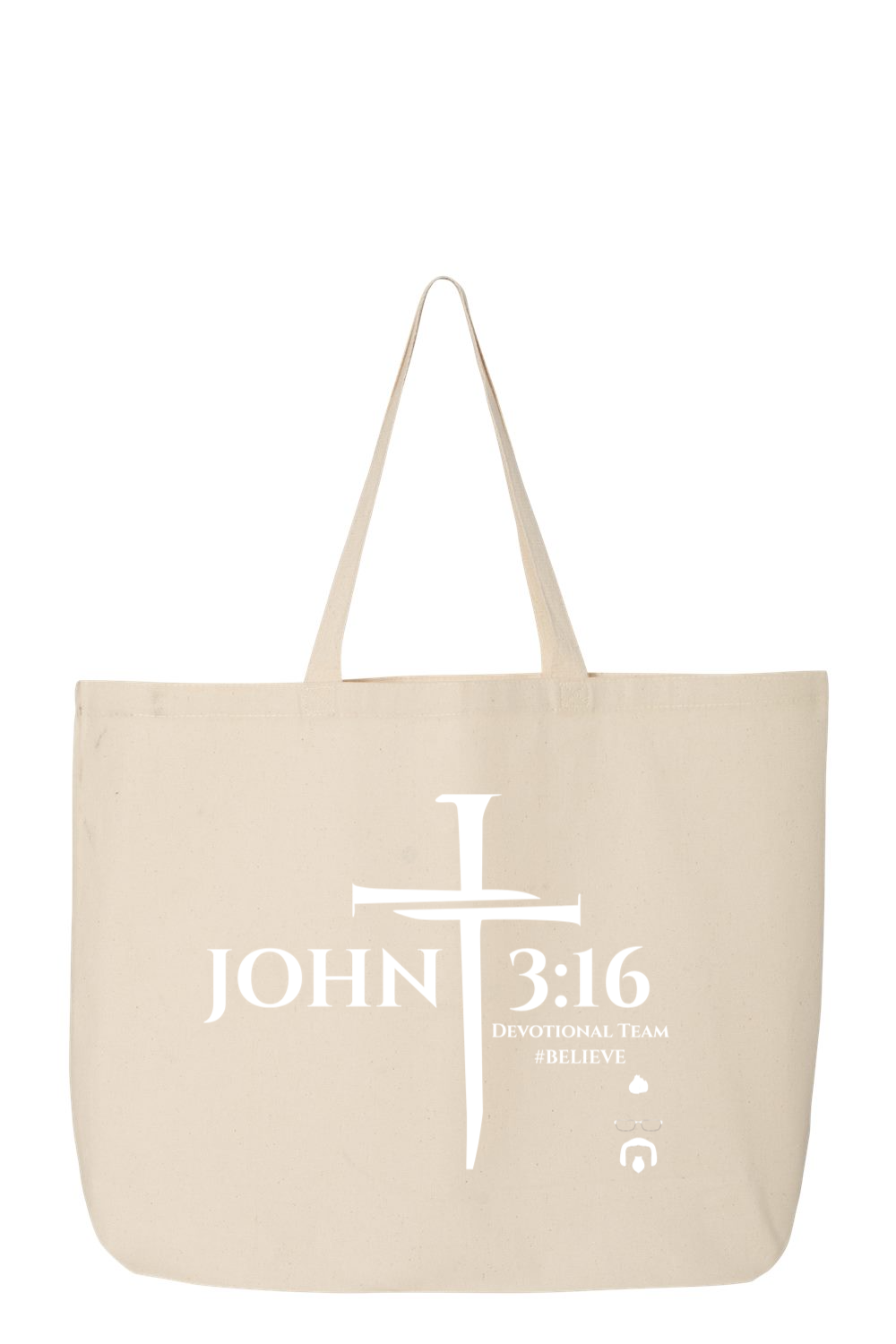 John 3:16 Jumbo Tote