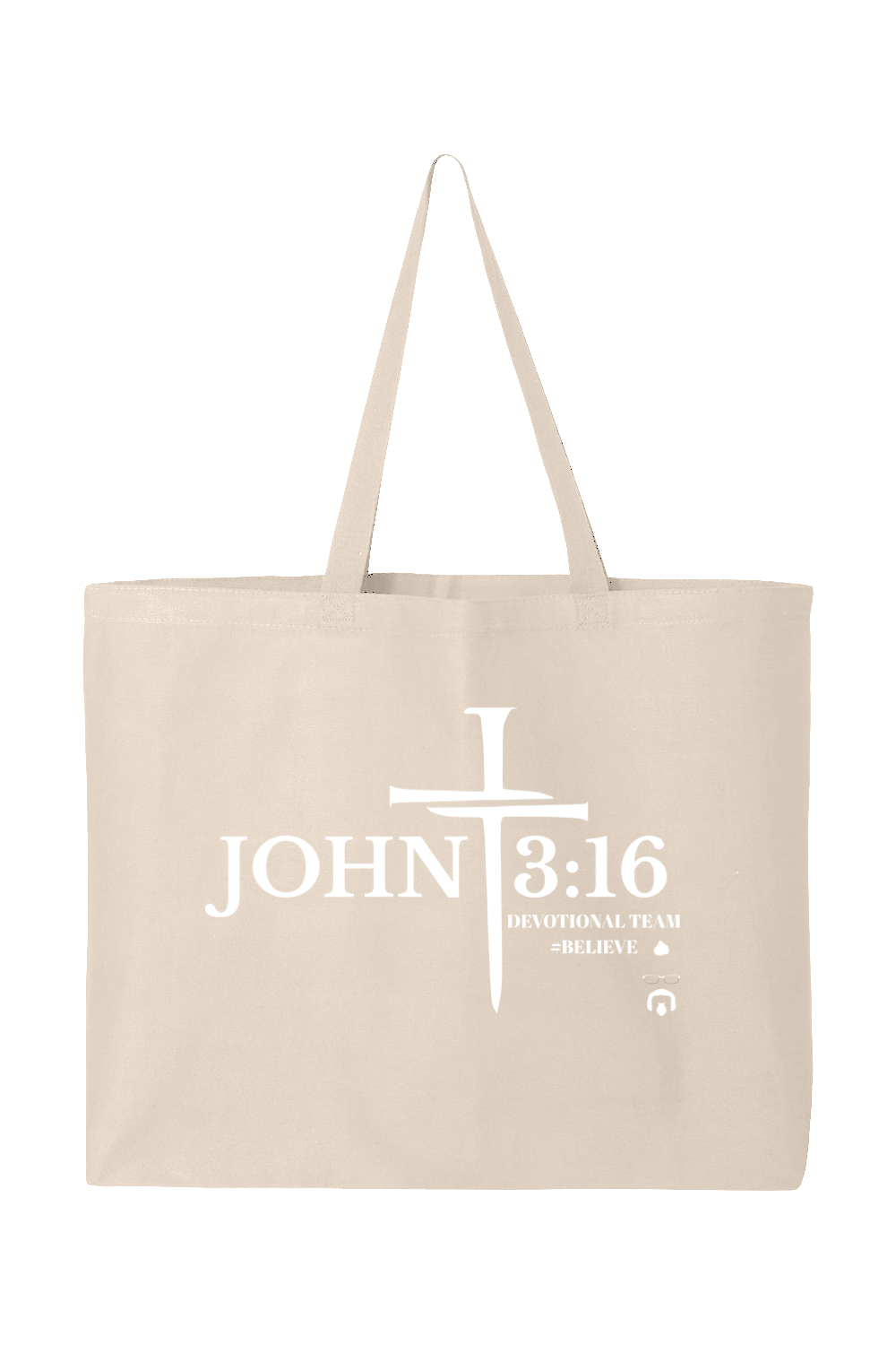 John 3:16 Jumbo Tote