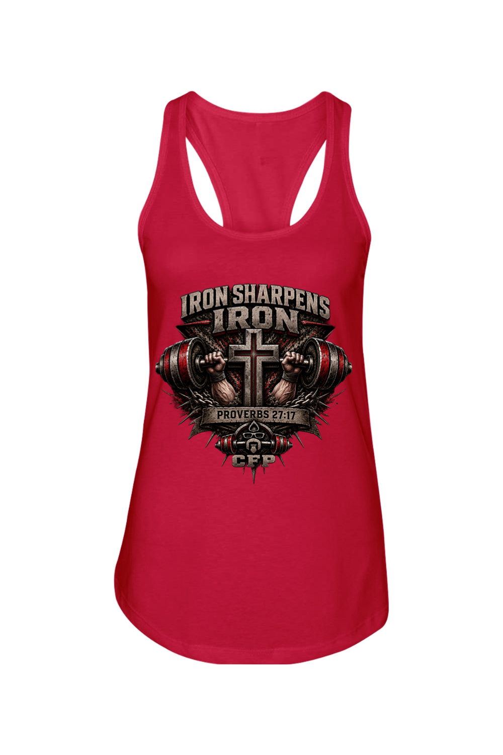 Ladies Iron Sharpens Iron Tank