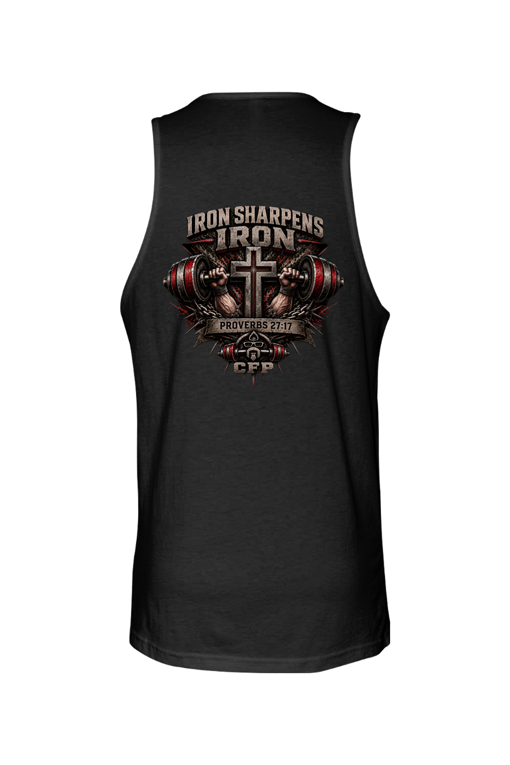 Iron Sharpens Iron Mens Tank