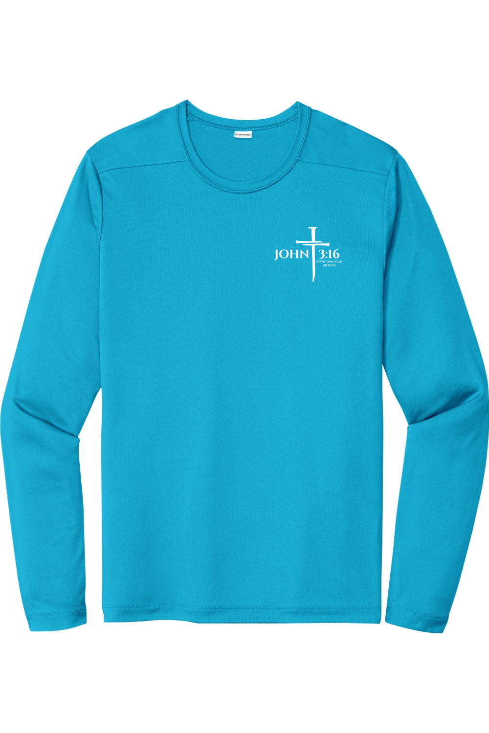 Sport-Tek Posi-UV Pro Long Sleeve Tee Scripture