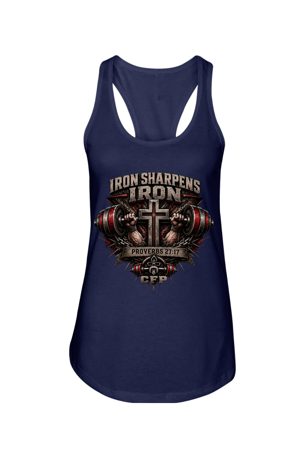 Ladies Iron Sharpens Iron Tank