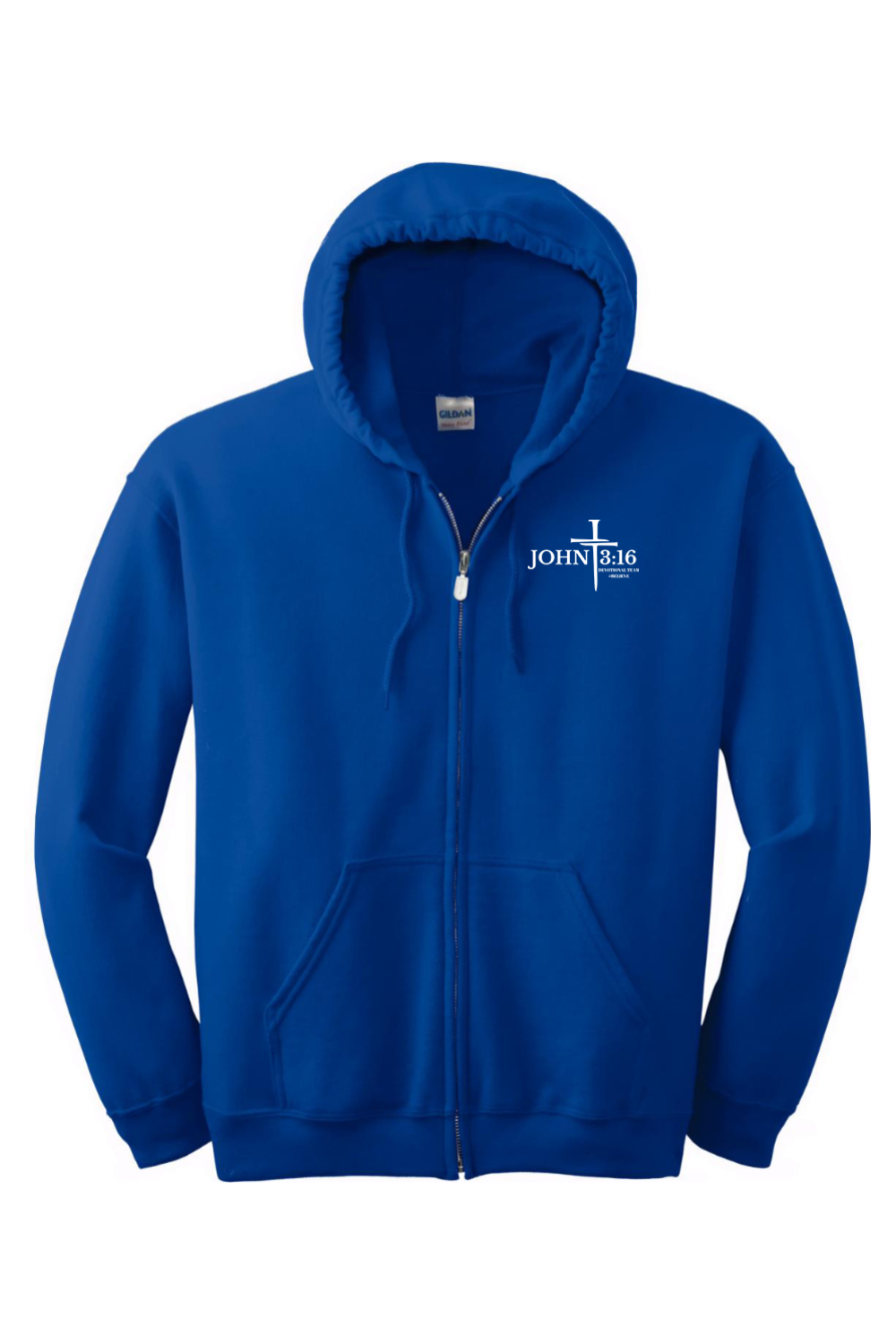 Full-Zip Hooded John 3:16 Sweatshirt