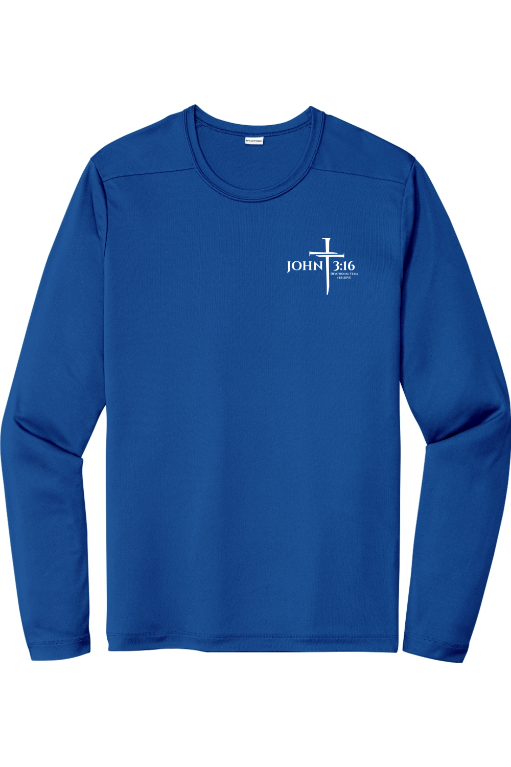 Sport-Tek Posi-UV Pro Long Sleeve Tee Scripture