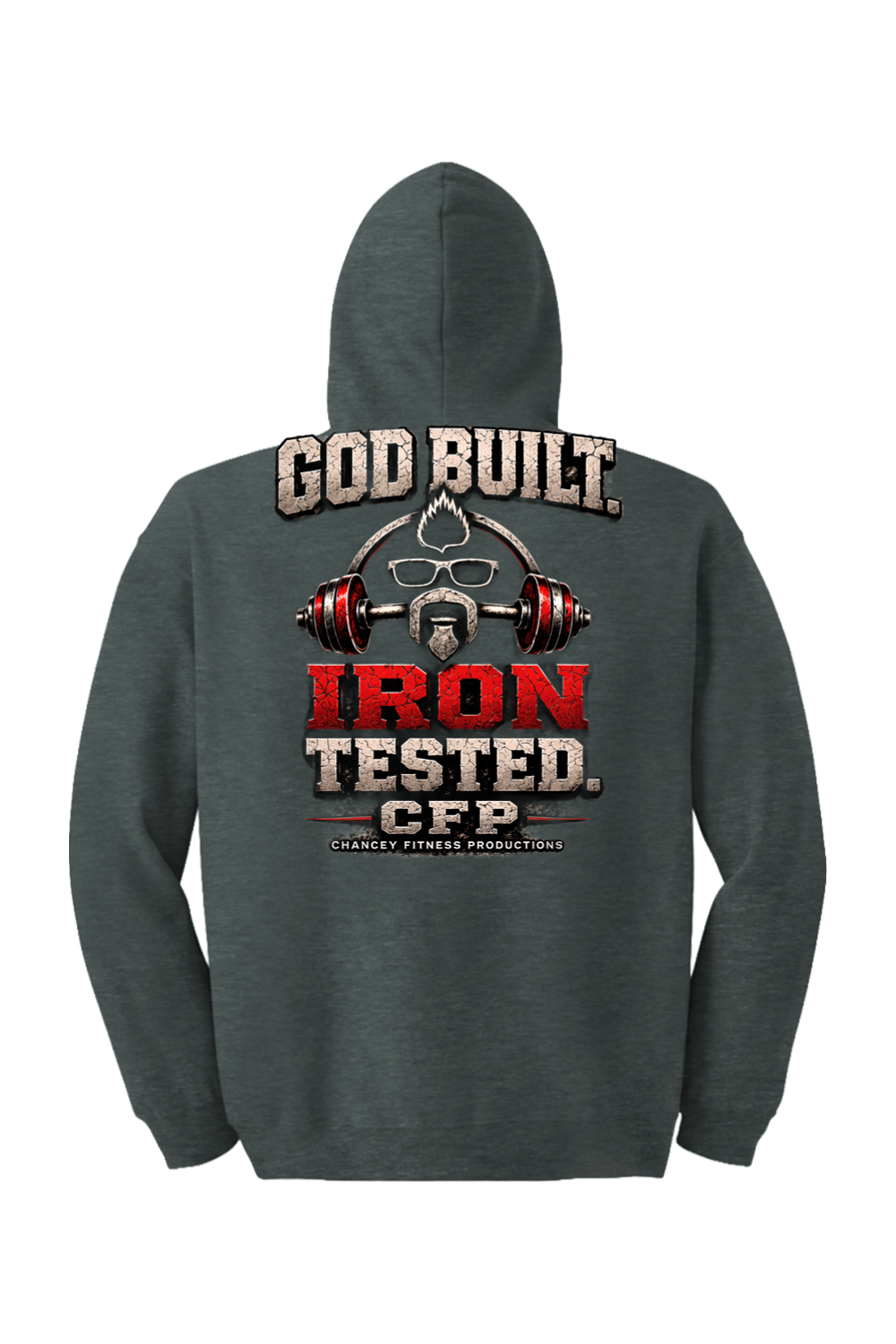 Full-Zip Hood God Built