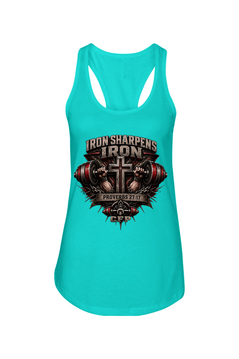 Ladies Iron Sharpens Iron Tank