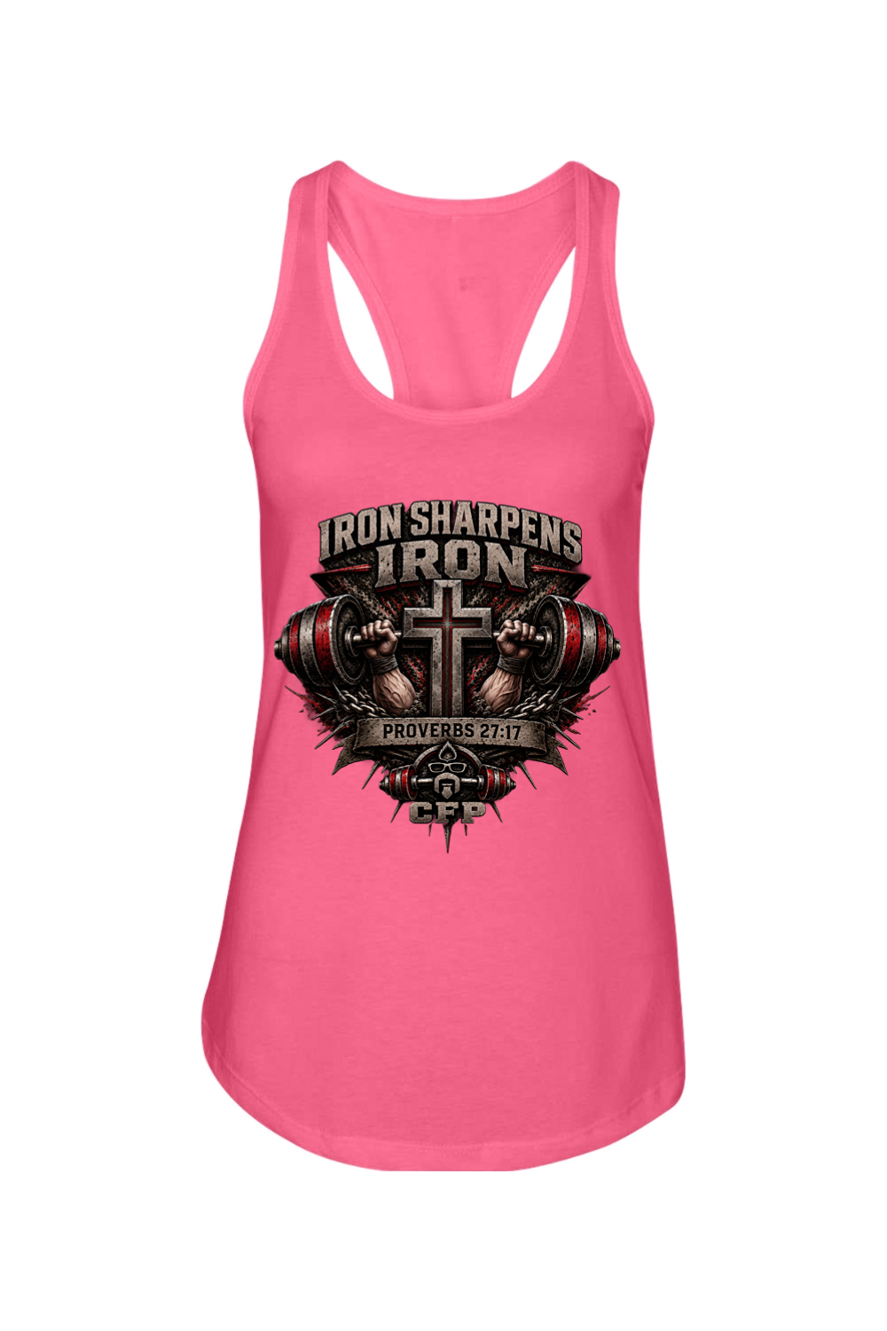 Ladies Iron Sharpens Iron Tank