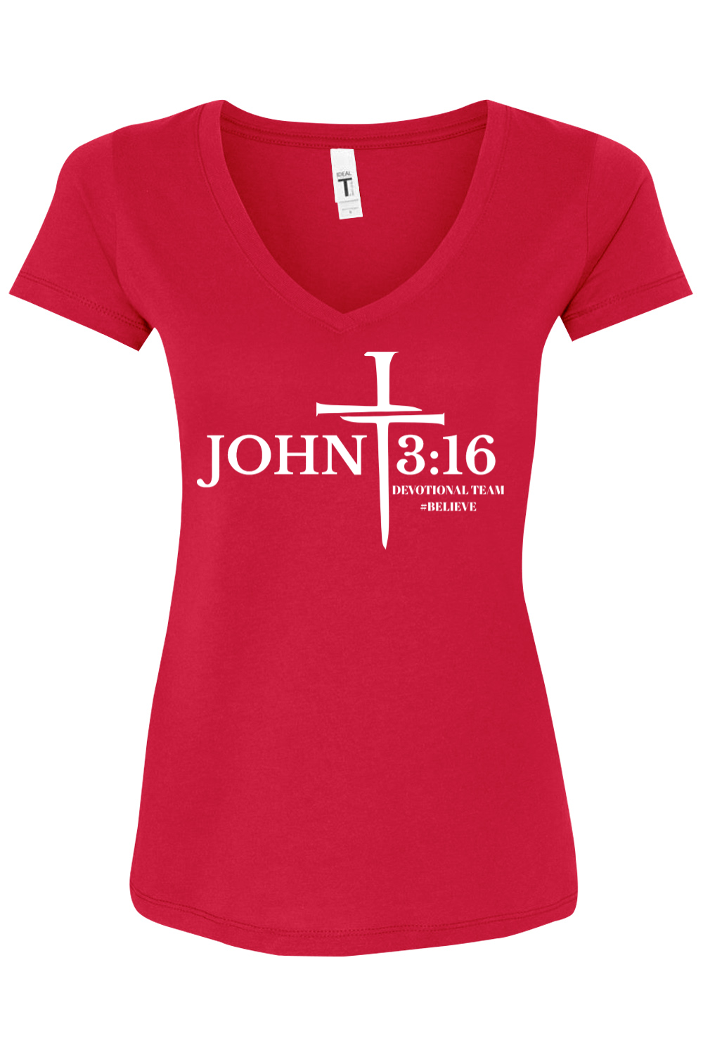 Ladies John 3:16 V-neck