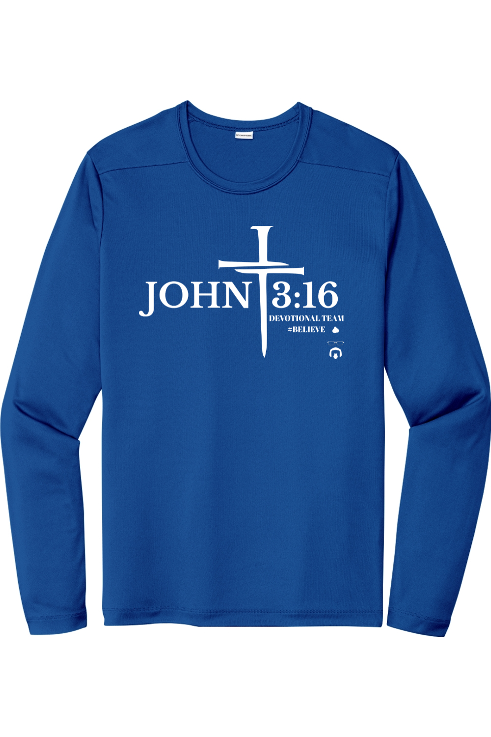 Sport-Tek Posi-UV Pro Long Sleeve Tee John 3:16