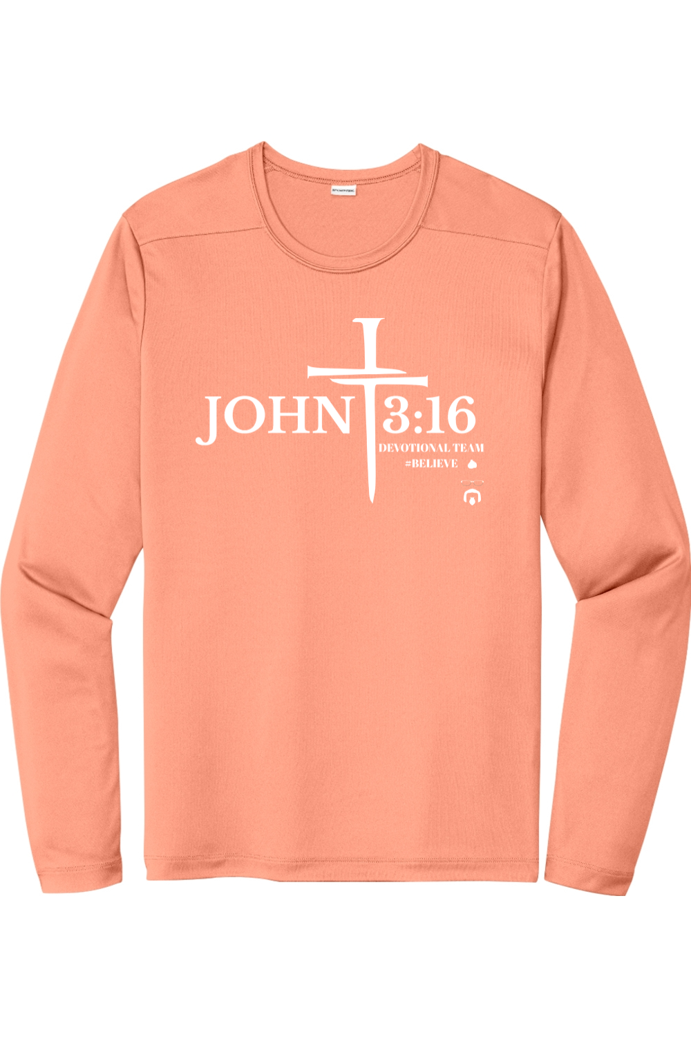 Sport-Tek Posi-UV Pro Long Sleeve Tee John 3:16