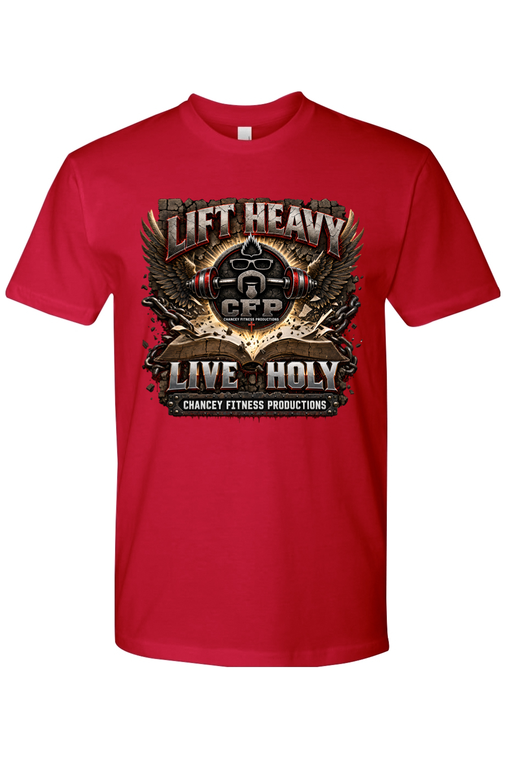Lift Heavy Live Holy T-shirt