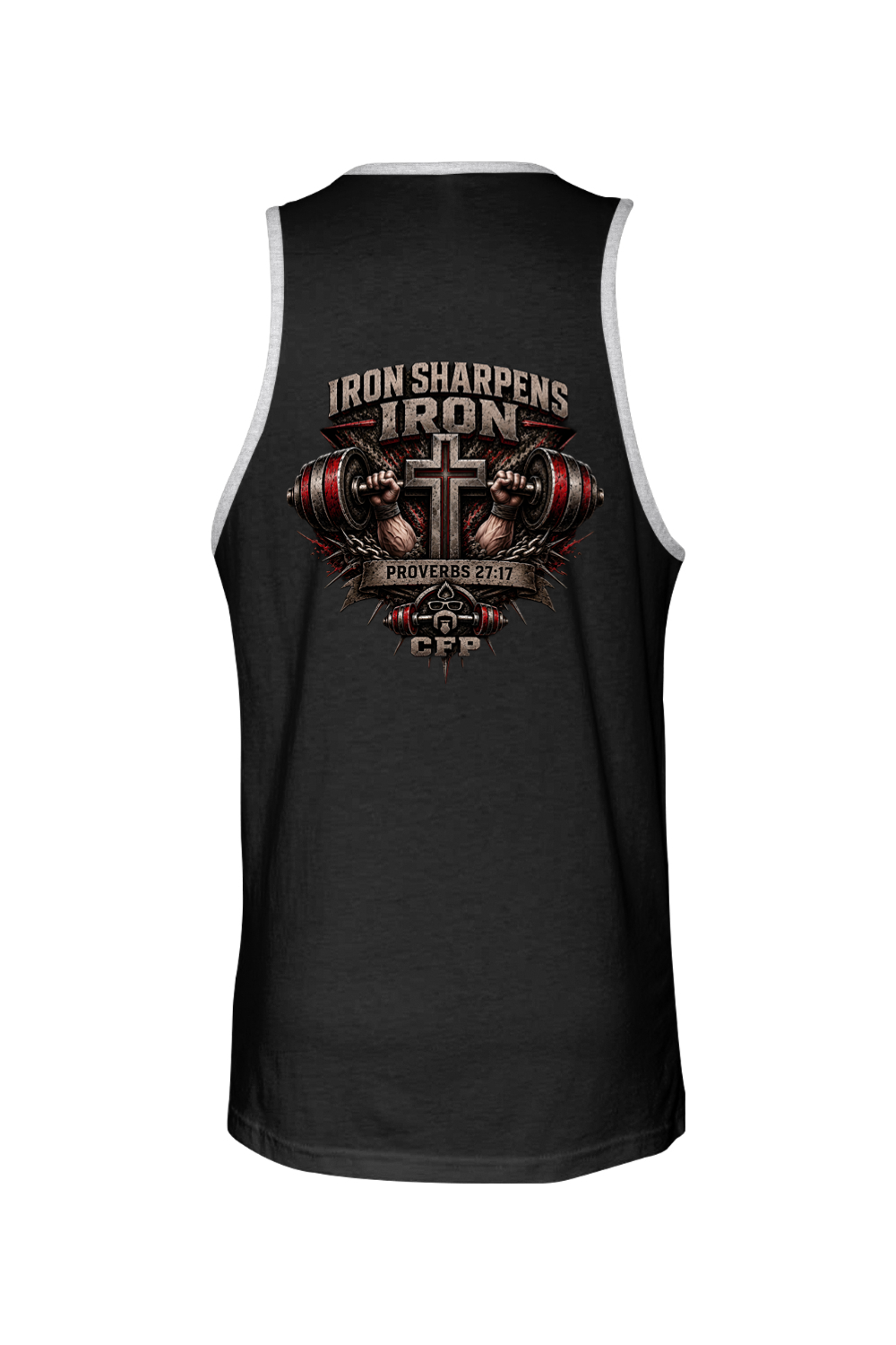 Iron Sharpens Iron Mens Tank