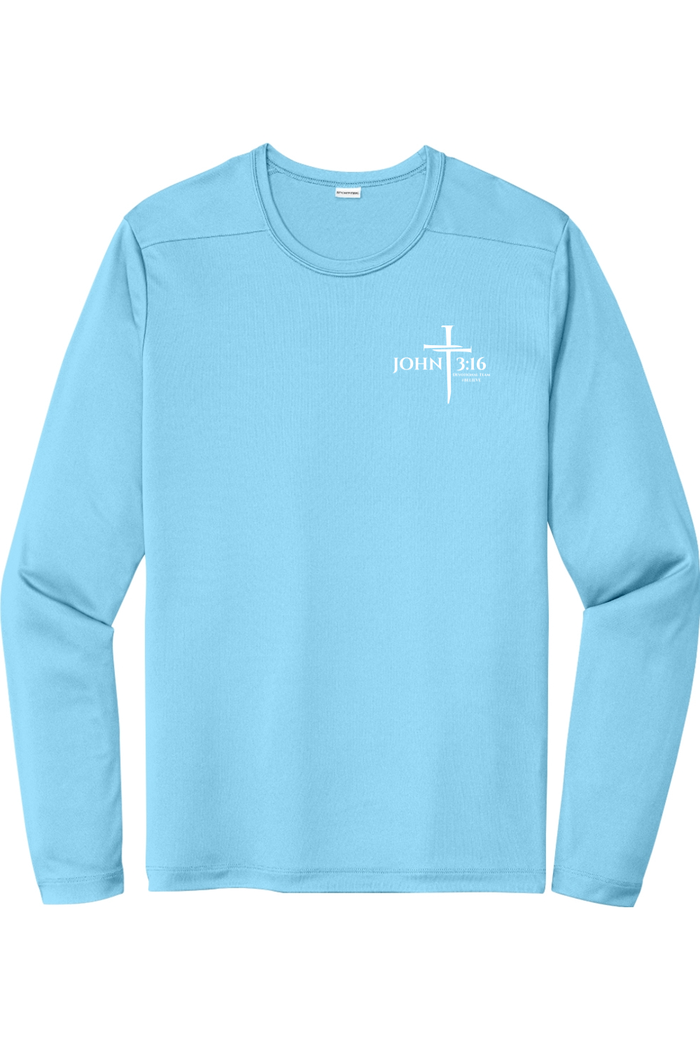 Sport-Tek Posi-UV Pro Long Sleeve Tee Scripture