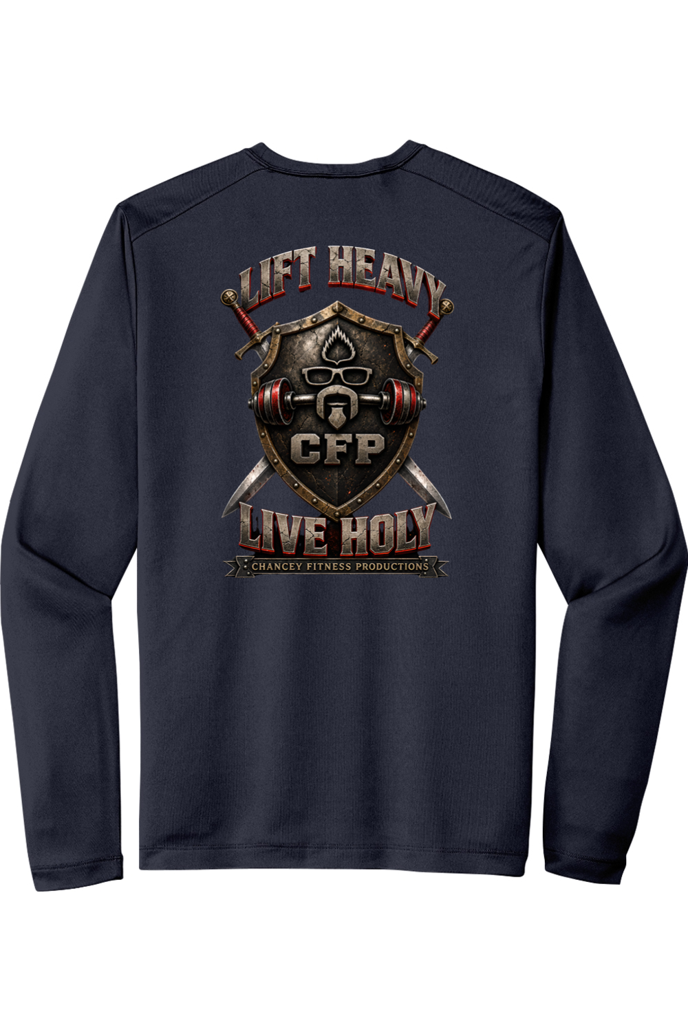 Sport-Tek Posi-UV Pro Long Sleeve Tee Lift Heavy