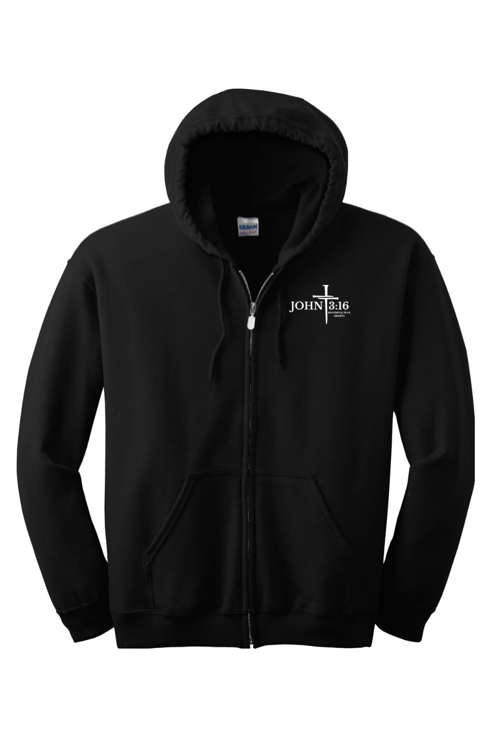 Full-Zip Hooded John 3:16 Sweatshirt