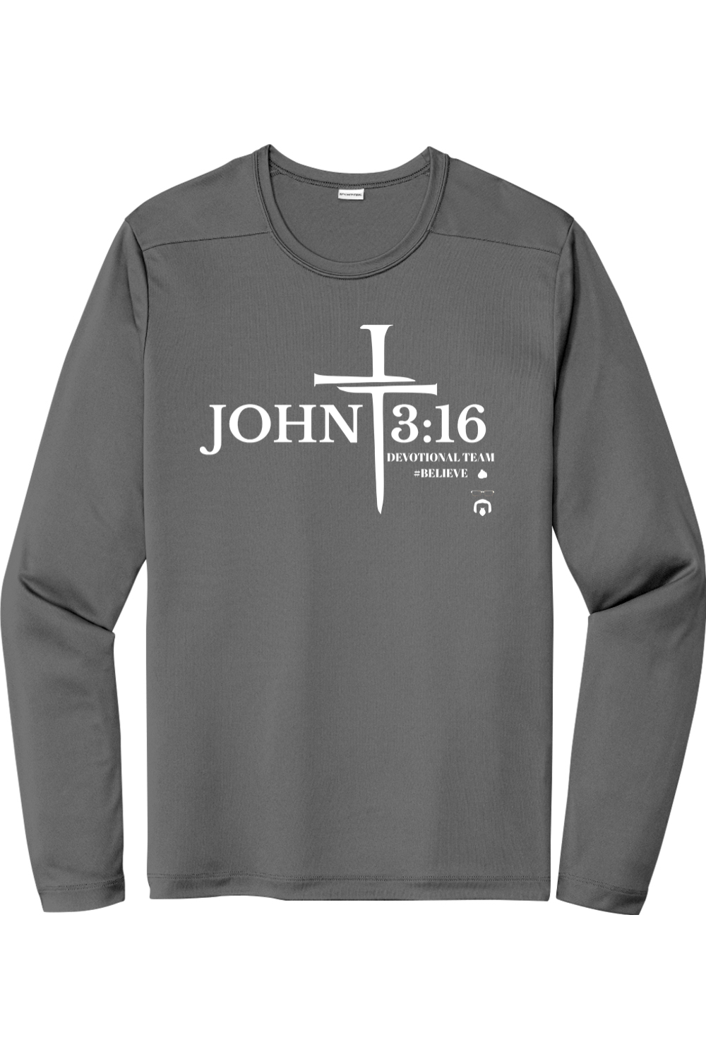 Sport-Tek Posi-UV Pro Long Sleeve Tee John 3:16