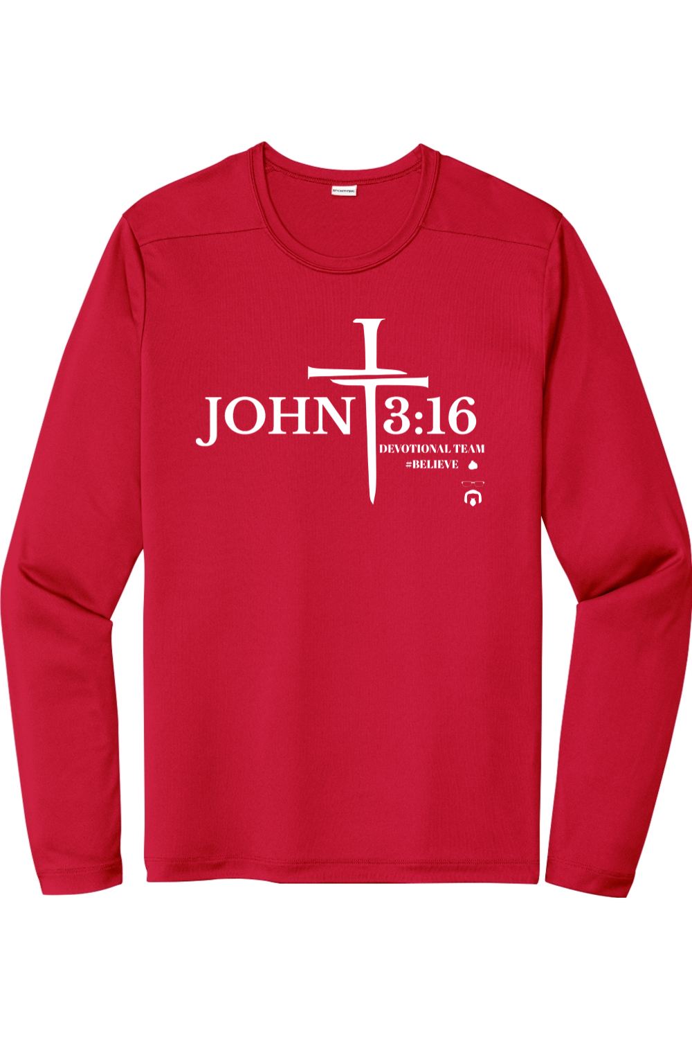 Sport-Tek Posi-UV Pro Long Sleeve Tee John 3:16