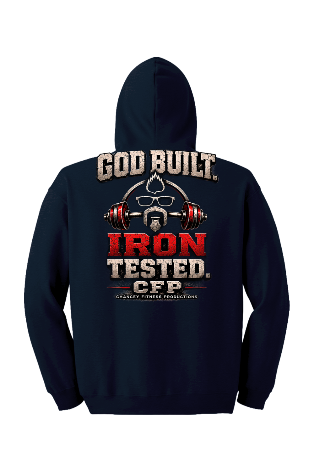 Full-Zip Hood God Built
