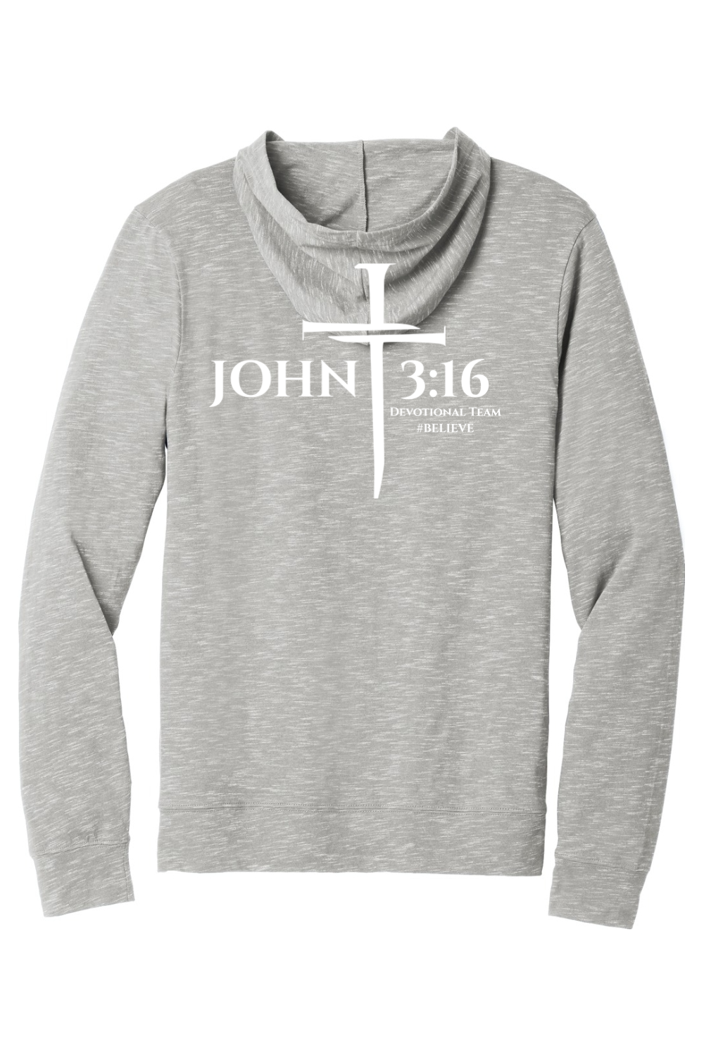 John 3:16 Thin Zip Hoodie
