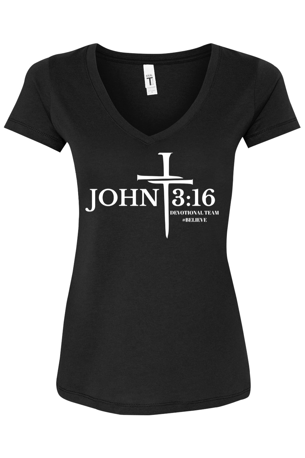 Ladies John 3:16 V-neck